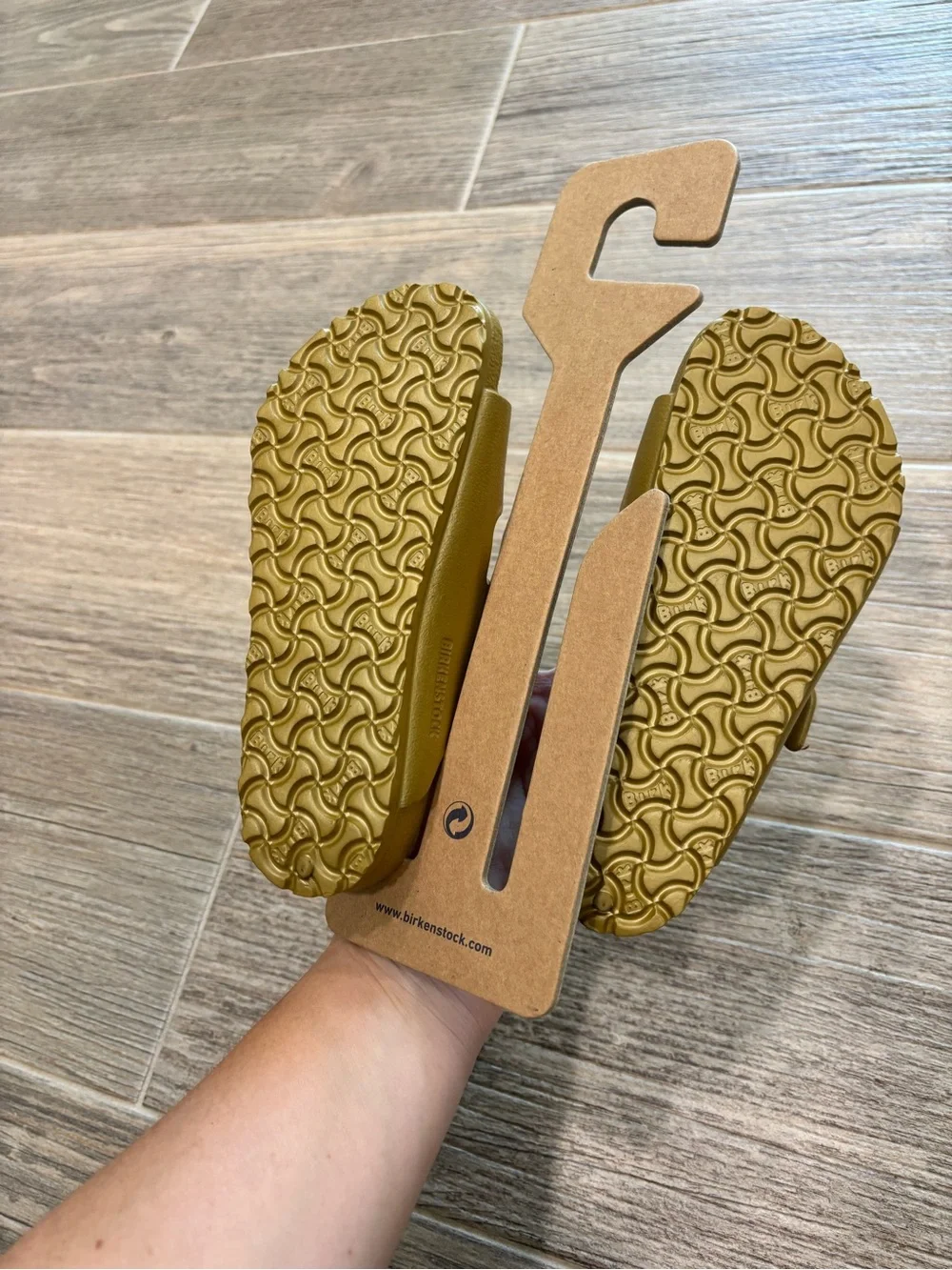 Birkenstock Arizona EVA Kids Size 11 GOLD